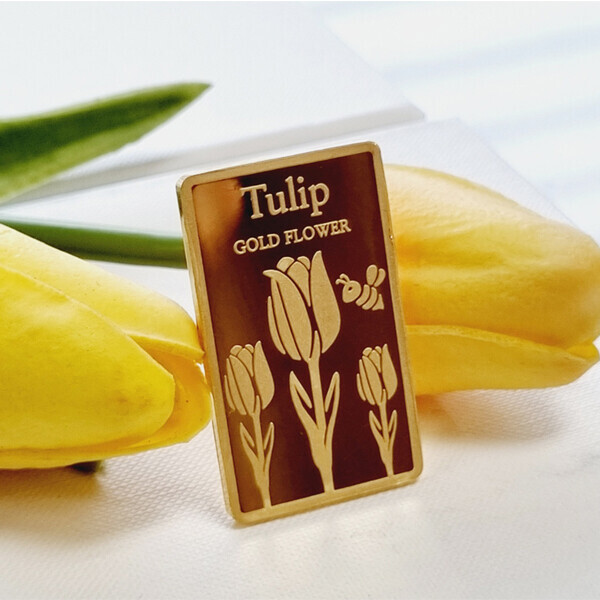 국제금거래소,[황금의 꽃 시리즈 VI ] " Tulip " 골드바 37.5g (튤립)